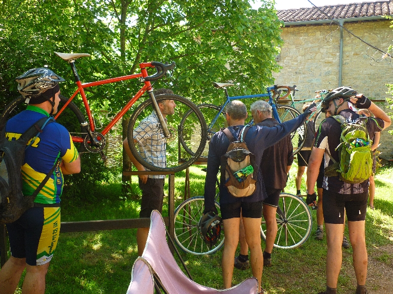 Chez Matthieu Chollet, fabricant de vélos.