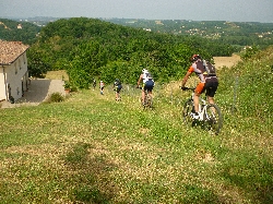 Cliquez pour agrandir la photo : Descente sur Sainte-Livrade.